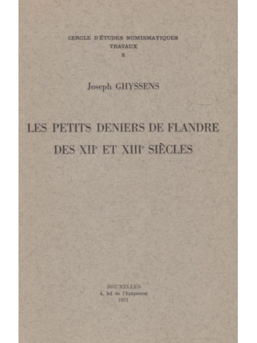 J. GHYSSENS, Les petits deniers de Flandre des XIIe et XIIIe siècles